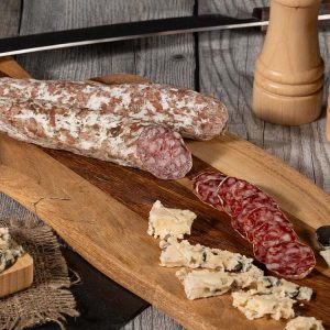 Droge worst Roquefort kaas/Walnoten